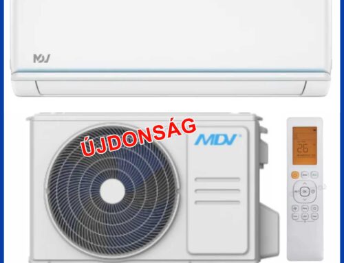 MDV ONE (3,5kW) oldalfali split ONE-035-SP csepptálcafűtéssel –  189 900 Ft